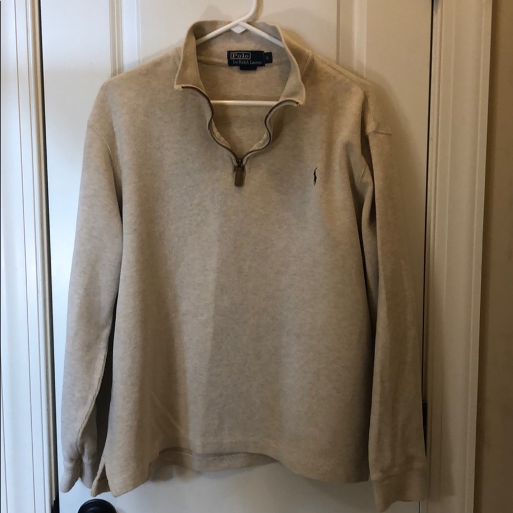 Polo sweater men L